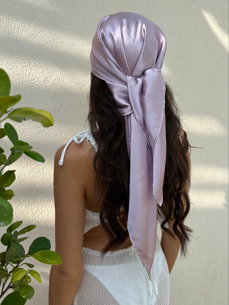 Shimmer Lilac Headscarf - Limited Edition Headscarf