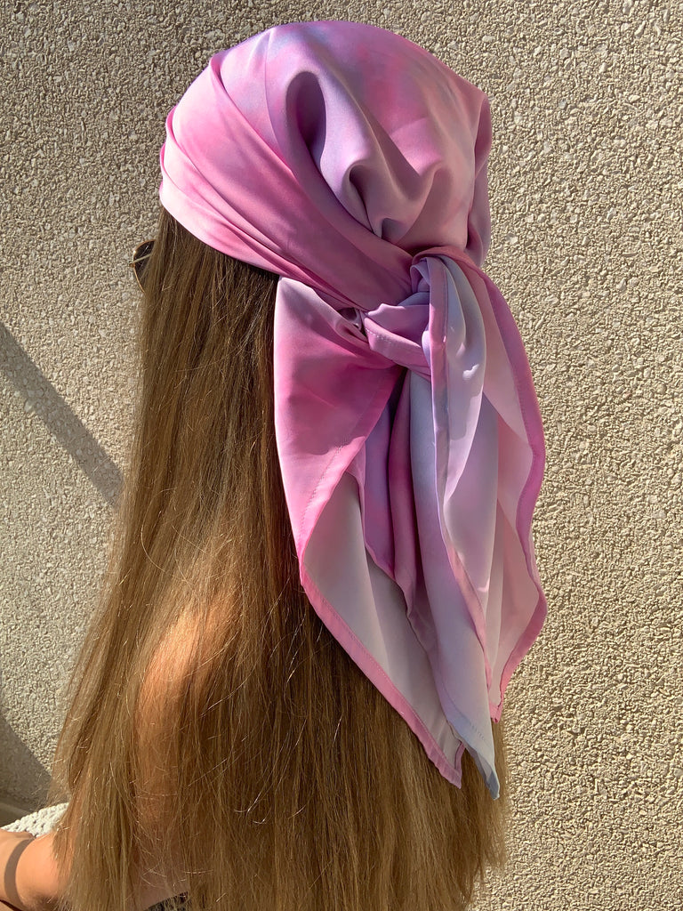 ‘Pink Clouds’ Headscarf